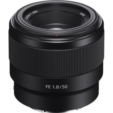 Sony sel50f18f 50mm f/1.8 con montura sony tipo e