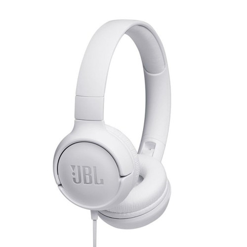 Auriculares jbl tune 500 con micrófono jack 3.5 blancos