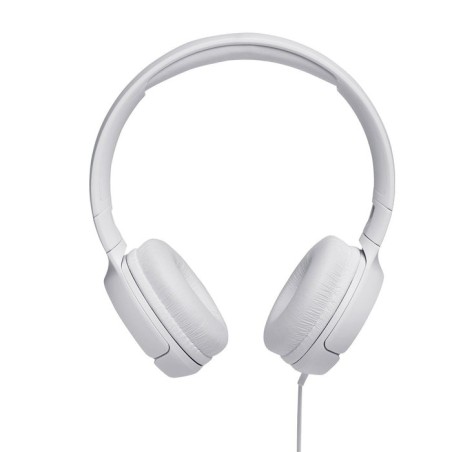 Auriculares jbl tune 500 con micrófono jack 3.5 blancos