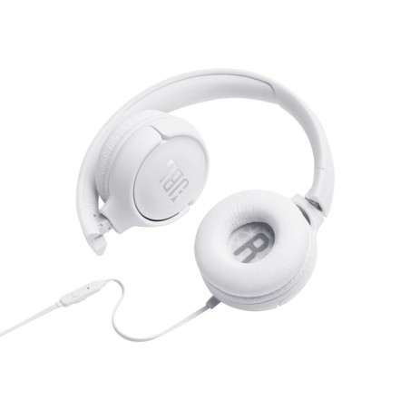 Auriculares jbl tune 500 con micrófono jack 3.5 blancos