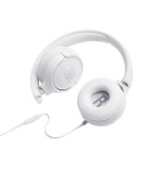Auriculares jbl tune 500 con micrófono jack 3.5 blancos