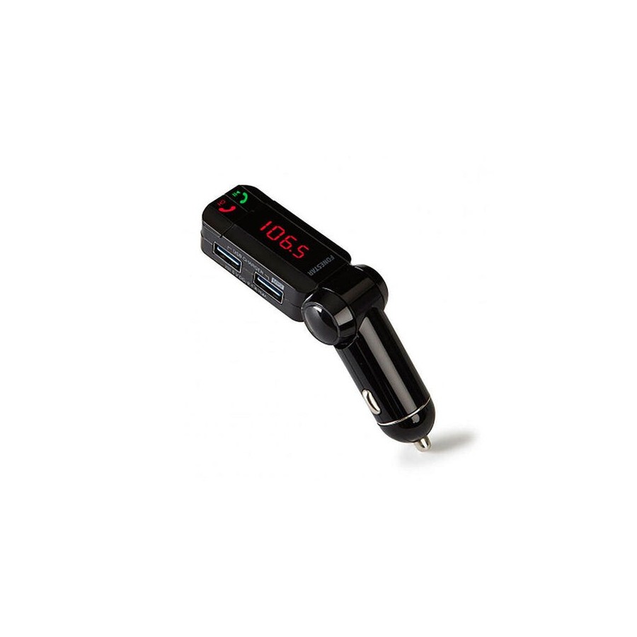 Fonestar tl-3ub transmisor fm bluetooth con usb y manos libres con micrófono para el mechero del coche