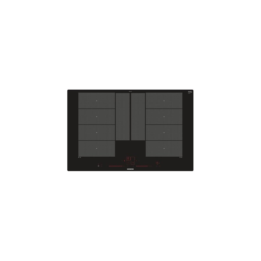Siemens ex801lyc1e hobs negro integrado con placa de inducción 4 zona(s)