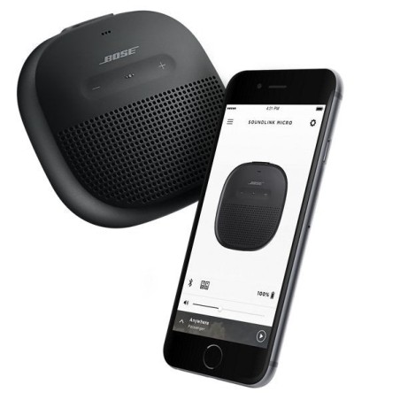 Bose soundlink micro negro altavoz inalámbrico bluetooth sonido de alta calidad