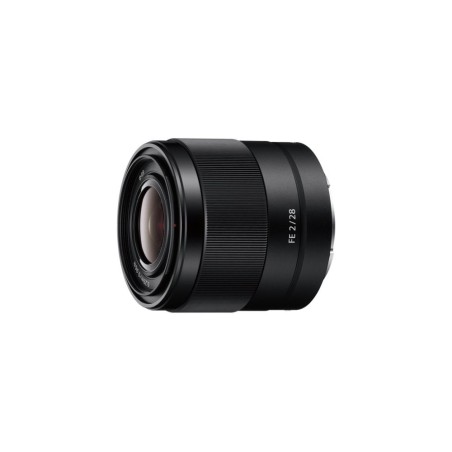 Sony fe 28mm f/2.0 objetivo gran angular ultracompacto y ligero para monturas sony tipo e