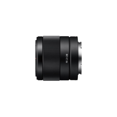 Sony fe 28mm f/2.0 objetivo gran angular ultracompacto y ligero para monturas sony tipo e
