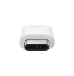 Samsung adaptador usb tipo c a micro usb blanco