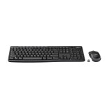 Teclado inglés + ratón logitech mk270 wireless combo usb qwerty negro 920-004523