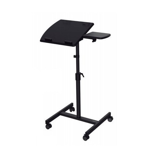 Soporte con ruedas multiusos approx appsvp01 ajustable para portatil , proyector   regulable en altura e inclinación