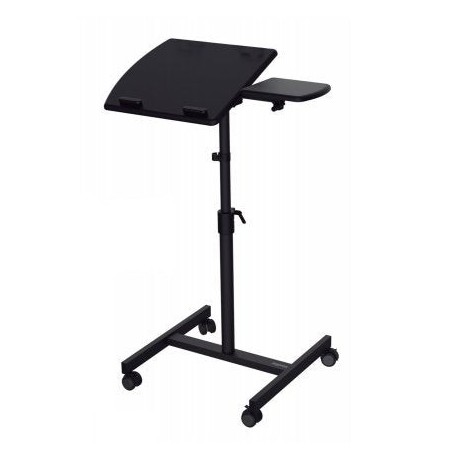 Soporte con ruedas multiusos approx appsvp01 ajustable para portatil , proyector   regulable en altura e inclinación