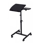 Soporte con ruedas multiusos approx appsvp01 ajustable para portatil , proyector   regulable en altura e inclinación