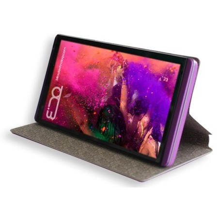 Funda flip cover para s47qhd color purpura