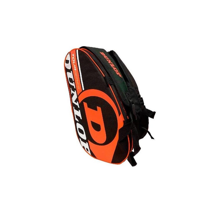 Paletero mochila dunlop intro negro/naranja