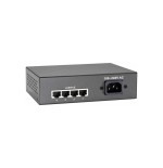 Switch level one 5 puertos 10/100 4 puertos poe plus 65w