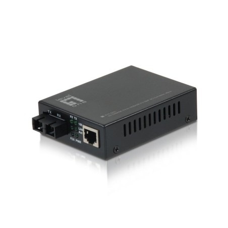 Conversor fibra optica level one  10/100tx a 100base-fx sc (40km)