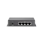 Switch level one gep-051 no gestion  5p 10/100/1000 4p poe plus 120w