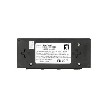 Poe levelone poi-3000 gbit poe injector 802.3at/af poe, 30w
