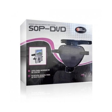Soporte tablet 10 adaptable reposa cabezas para coche  color negro