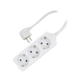 Ewent ew3958 regleta 3 tomas blanco