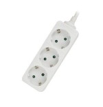 Ewent ew3958 regleta 3 tomas blanco