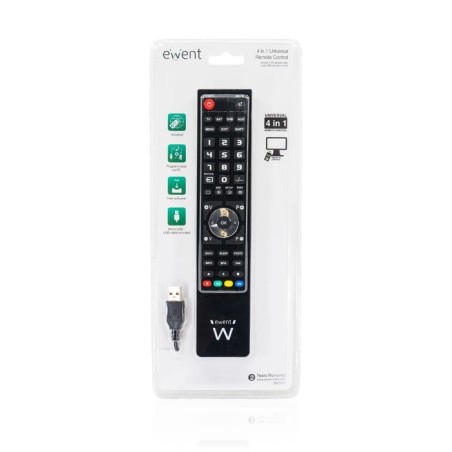 Ewent ew1570 mando tv 4 en 1 programable x cable