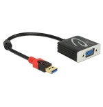 Delock adaptador usb 3.0 tipo-a macho a vga hembra