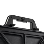 Sandwichera  wmf 0415150011 800 w negro, plata