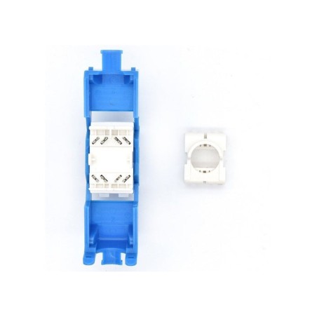 Conector wp keystone hembra rj45 cat 6a utp azul wpc-key-6aup-tl/b