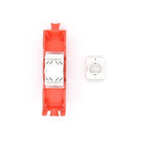 Wp keystone cat. 6a utp rj45/hembra  rojo