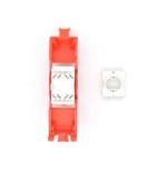 Wp keystone cat. 6a utp rj45/hembra  rojo