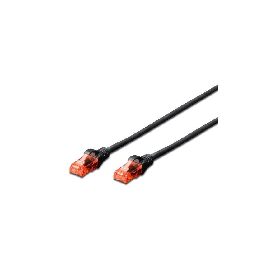Ewent ew6u01 cable de red categoria 6 utp 1m negro