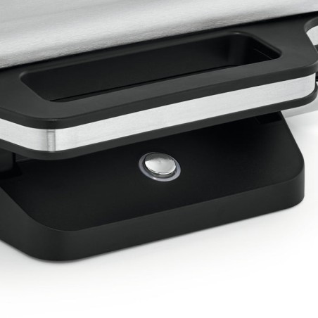 Sandwichera  wmf 0415150011 800 w negro, plata