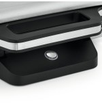 Sandwichera  wmf 0415150011 800 w negro, plata