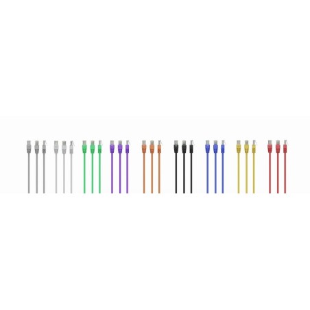 Gembird cable de red cat.5e utp 0.25 mts verde