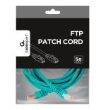 Gembird cable de red cat.5e ftp 2 mts verde