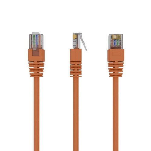 Gembird cable de red cat.5e utp 0.25 mts naranja