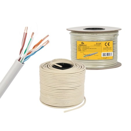 Gembird bobina cable rj45 cat.5e utp flex.100 mts