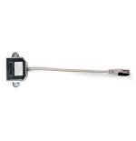 Gembird red splitter 8p8c 1xrj45(m) a 2xrj45(h) ft