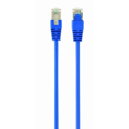 Gembird cable de red cat.5e ftp 0.5 mts azul