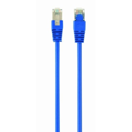 Gembird cable de red cat.5e ftp 0.5 mts azul