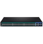 Switch gestionable trendnet tpe-5048ws 48 puertos rj-45 gigabit 10 100 1000 poe sfp
