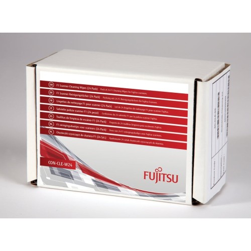 Fujitsu f1 scanner cleaning wipes pañuelos limpiadores 24 (las especificaciones son para cada elemento)