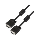 Aisens cable svga con ferrita - hdb15/macho-hdb15/macho - 3m - negro