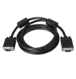 Aisens cable svga con ferrita - hdb15/macho-hdb15/macho - 3m - negro