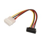Aisens cable sata alimentacion acodado molex 4pin m-satah 16cm a131-0160