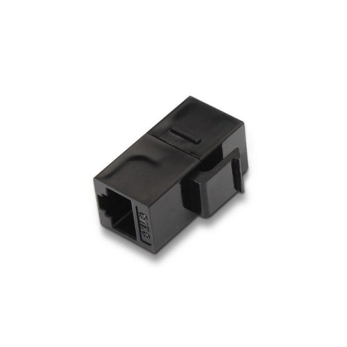 Aisens empalme rj45 cat.6 utp para panel de parcheo o roseta - negro