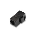 Aisens empalme rj45 cat.6 utp para panel de parcheo o roseta - negro