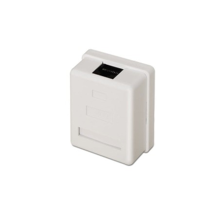 Aisens roseta de superficie rj45 cat.6 utp 1 toma - blanco