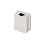 Aisens roseta de superficie rj45 cat.6 utp 1 toma - blanco