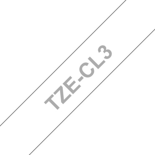 Brother tzecl3 cinta laminada de limpieza original - ancho 12mm x 100 usos